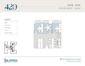 420 Lexington Ave, New York, NY à louer Plan d’étage- Image 1 de 1