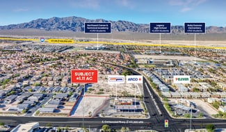 Plus de détails pour NW Corner Centennial & Commerce, North Las Vegas, NV - Terrain à vendre