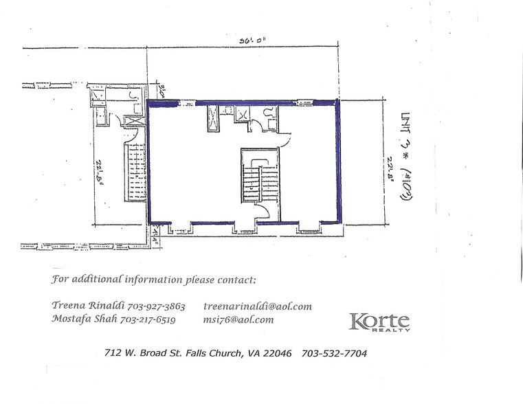 103 Rowell Ct, Falls Church, VA for lease - Floor Plan - Image 2 of 8