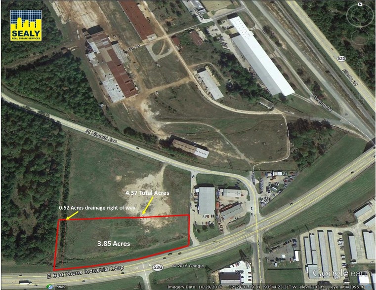 St. Vincent Ave. & Bert Kouns Industrial Loop, Shreveport, LA for sale - Building Photo - Image 1 of 2