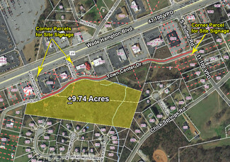 Plus de détails pour Town Center Dr Taylors  - Tract A & B – Terrain à vendre, Taylors, SC