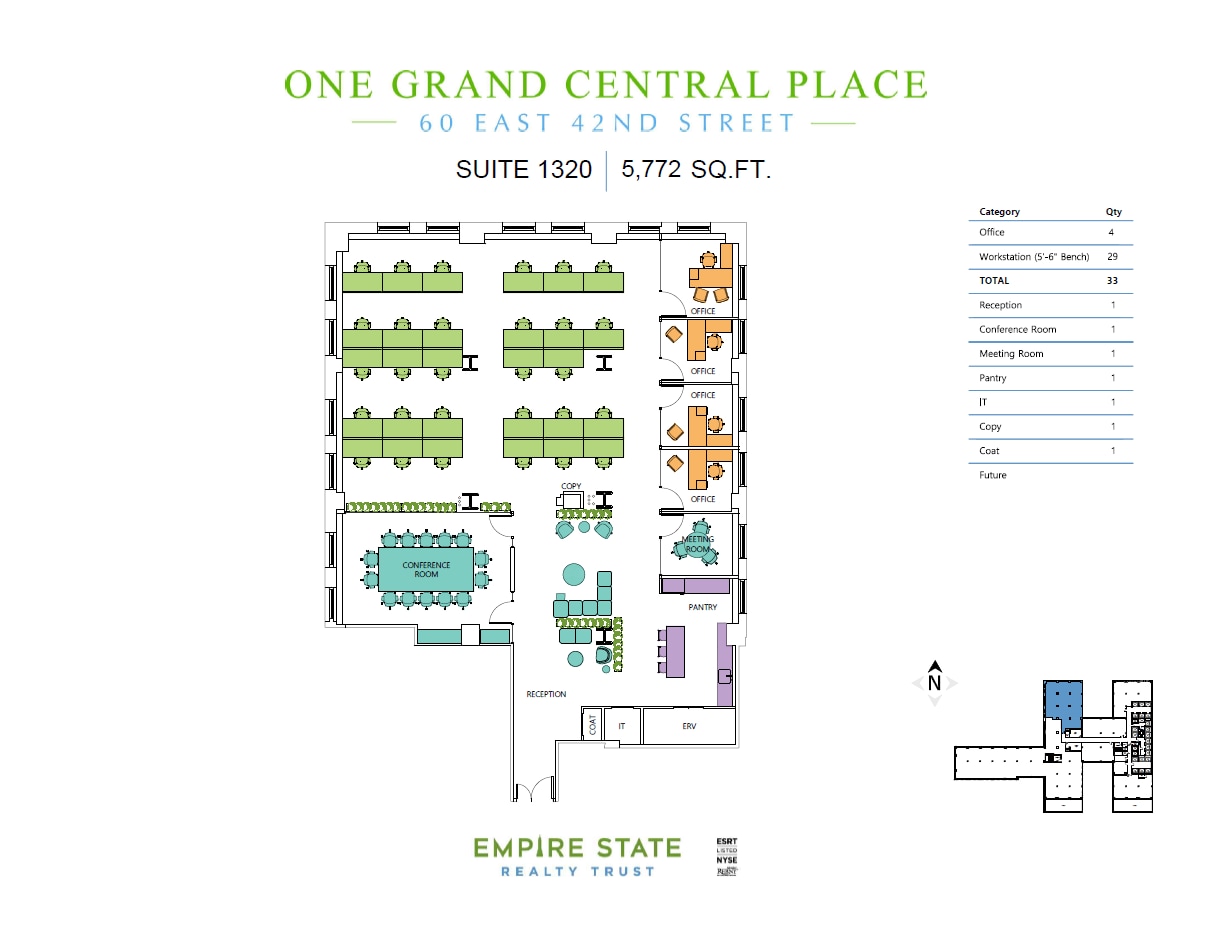 60 E 42nd St, New York, NY for lease Floor Plan- Image 1 of 15