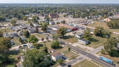 1108 Humphrey St, Monroe, MI - AERIAL  map view - Image1