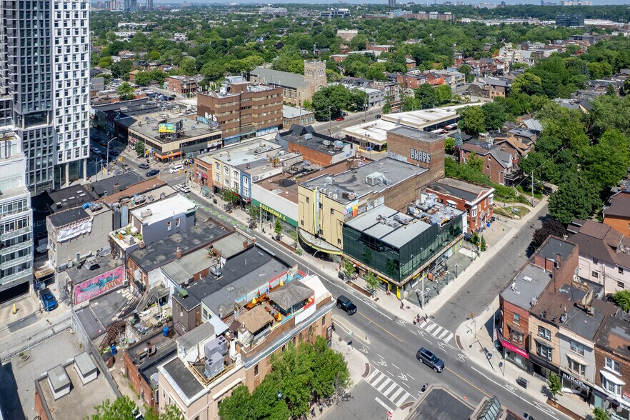 568-570 Bloor St W, Toronto, ON for lease - Aerial - Image 2 of 2