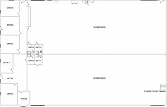 300 Sherwee Dr, Raleigh, NC for lease Floor Plan- Image 1 of 9