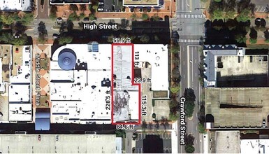 211-215 High St, Portsmouth, VA - Aérien  Vue de la carte