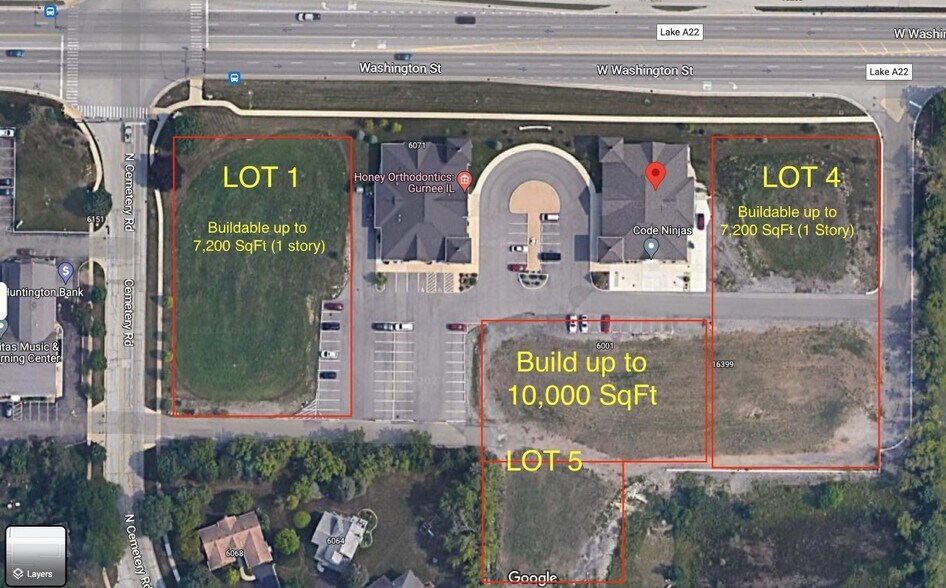 6071 Washington St, Gurnee, IL à vendre - Photo du bâtiment - Image 1 de 3