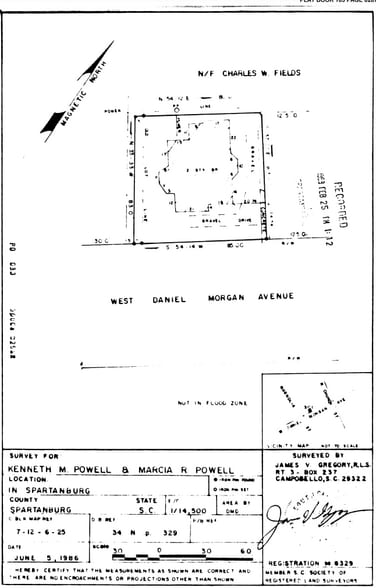 300 N Church St, Spartanburg, SC for sale - Plat Map - Image 3 of 32