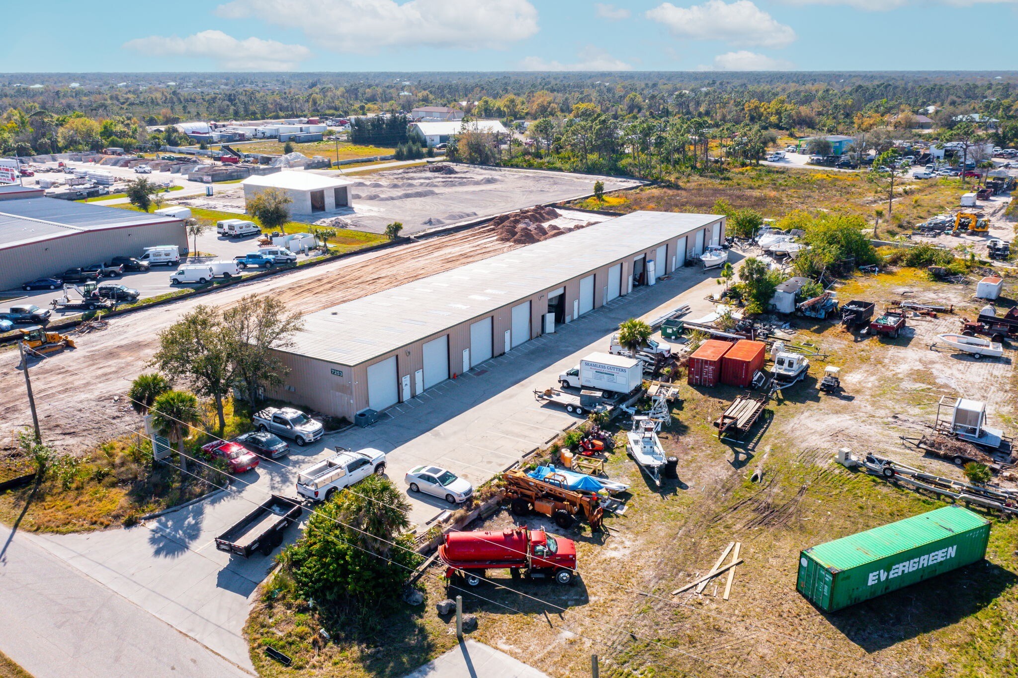 7253 Gasparilla Rd, Port Charlotte, FL for lease Aerial- Image 1 of 7