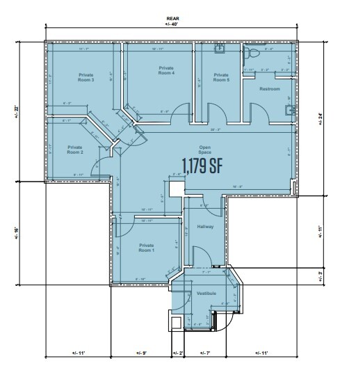 8060 13th St, Silver Spring, MD à louer Plan d  tage- Image 1 de 1