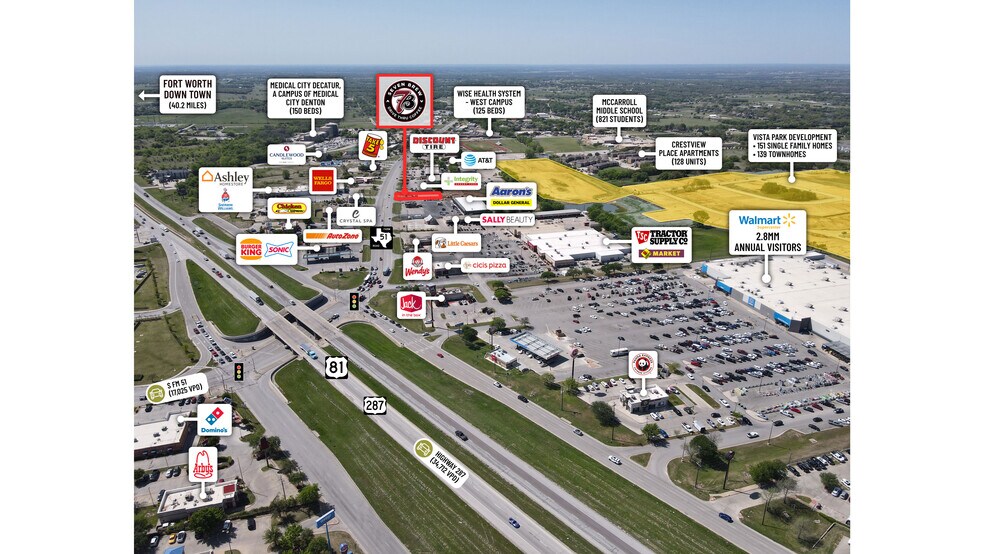 1300 S FM 51, Decatur, TX à vendre - Photo du bâtiment - Image 3 de 5