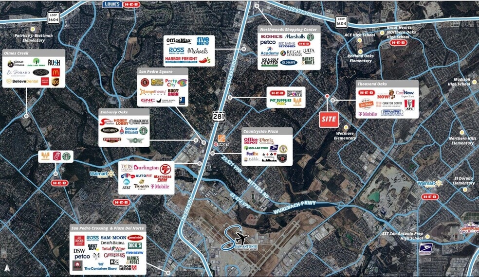 15045 Jones Maltsberger Rd, San Antonio, TX for sale - Aerial - Image 2 of 5