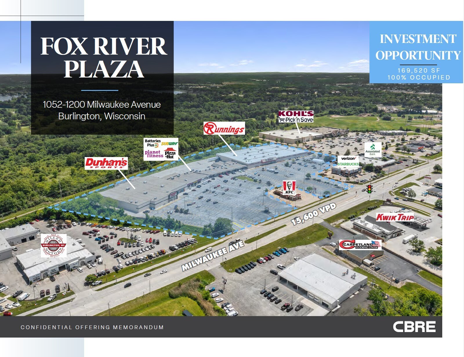1052-1200 Milwaukee Ave, Burlington, WI à vendre Photo principale- Image 1 de 7