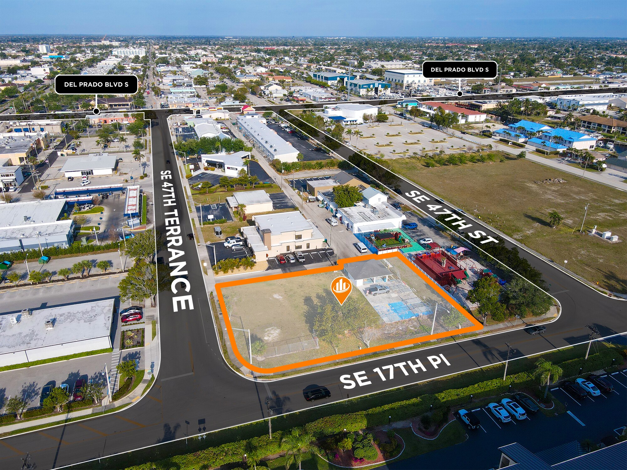 4710 17th Pl, Cape Coral, FL for sale Aerial- Image 1 of 2