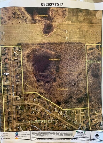 2200-3298 Judah Rd, Orion Township, MI for sale - Aerial - Image 2 of 3