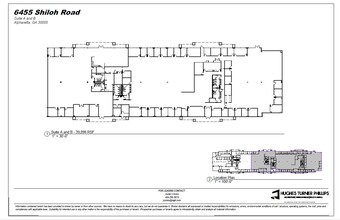 6455 Shiloh Rd, Alpharetta, GA à louer Plan d  tage- Image 2 de 2