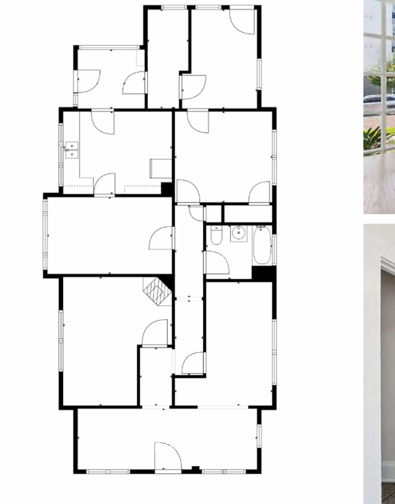 1617 Woodward St, Orlando, FL à louer Plan d’étage- Image 1 de 4