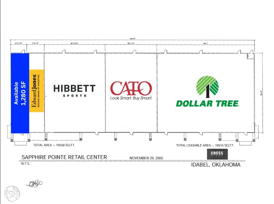 1911 SE Washington St, Idabel, OK for lease Site Plan- Image 1 of 1