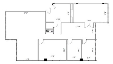 3707 FM 1960 W, Houston, TX à louer Plan d’étage- Image 1 de 1