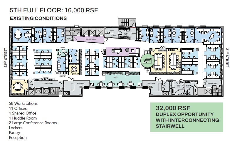6 E 32nd St, New York, NY for lease Floor Plan- Image 1 of 5