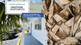 Plus de détails pour 333 SE 23rd Ave, Boynton Beach, FL - Multi-résidentiel à vendre