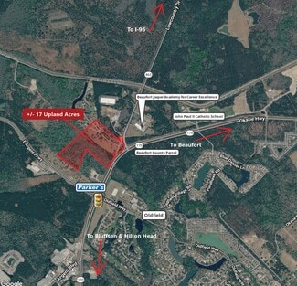 Plus de détails pour Highway 170 & Highway 462, Ridgeland, SC - Terrain à vendre