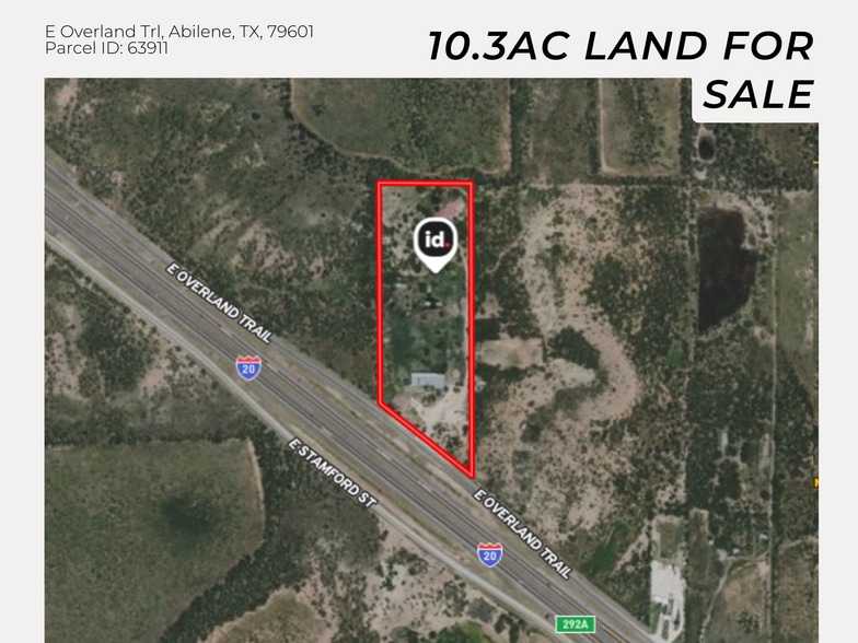 10.3AC East Overland Trail, Abilene, TX à vendre - Photo principale - Image 1 de 7