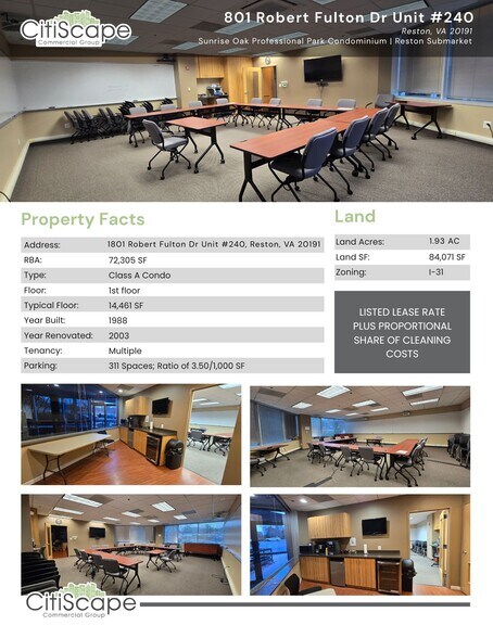1801 Robert Fulton Dr, Reston, VA à louer - Photo du bâtiment - Image 2 de 7