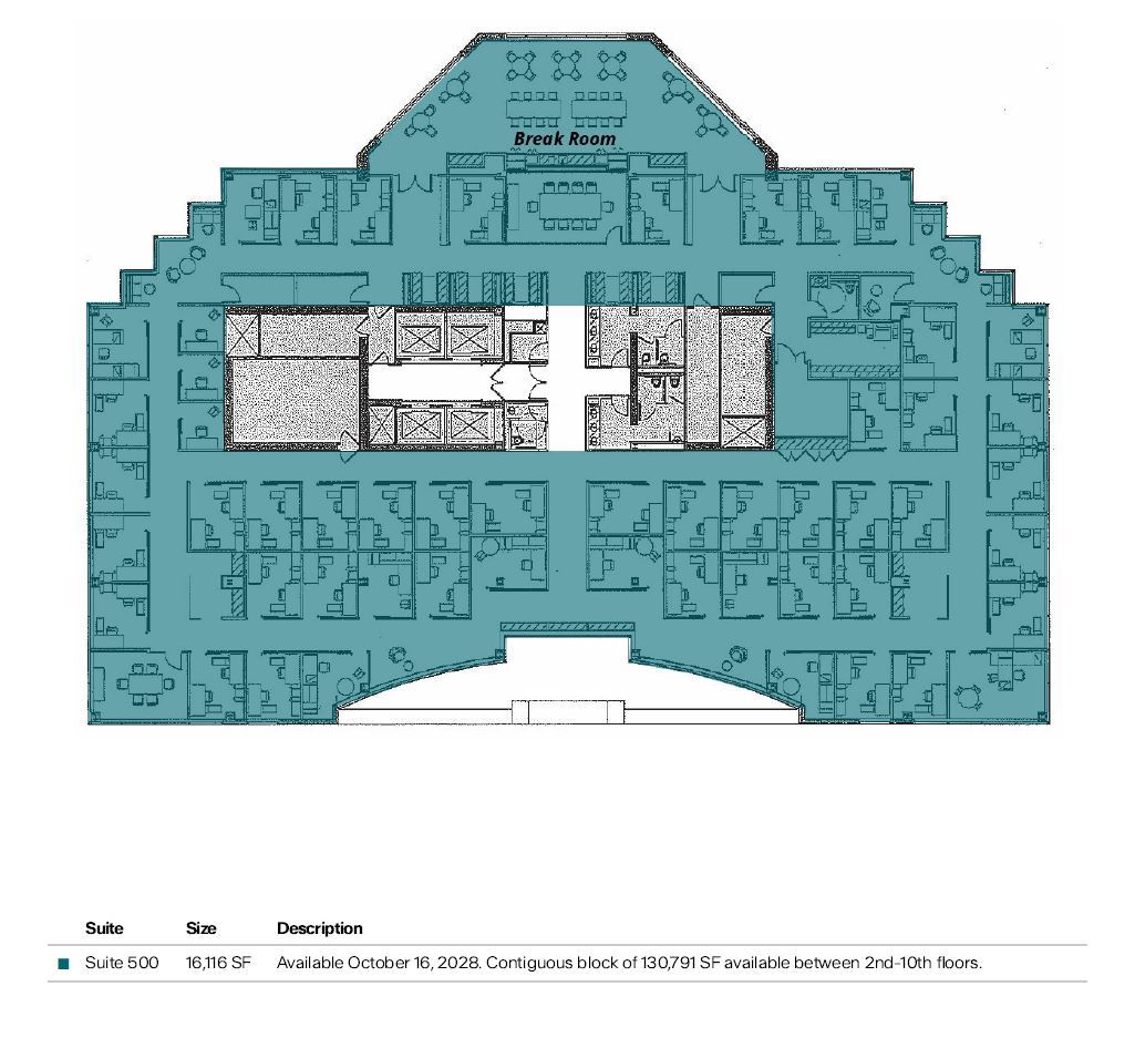 11785 Beltsville Dr, Calverton, MD à louer Plan d’étage- Image 1 de 1