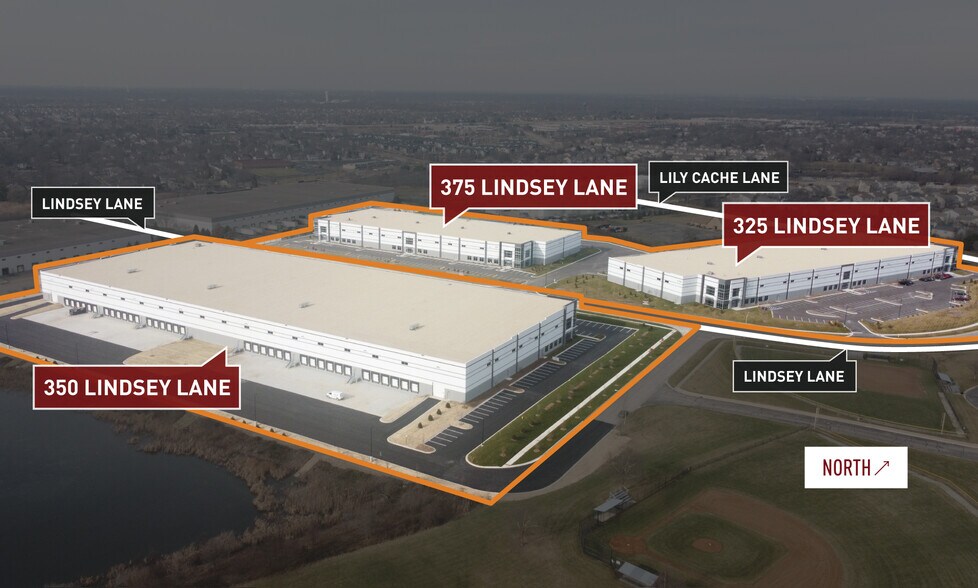 350 Lindsey Ln, Bolingbrook, IL à louer - Aérien - Image 2 de 5