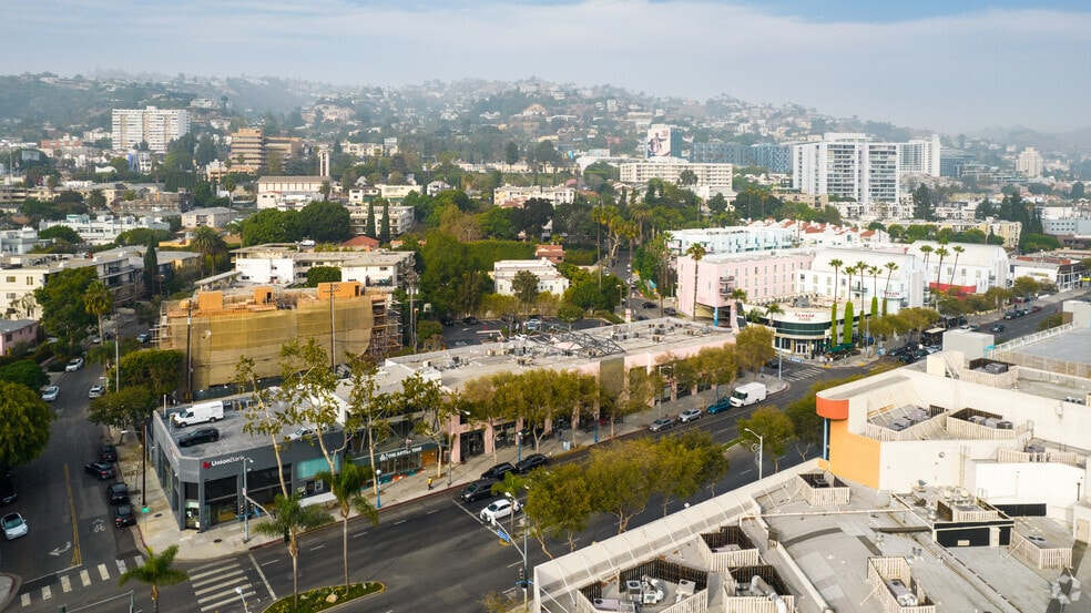 8601-8621 Santa Monica Blvd, West Hollywood, CA for lease - Aerial - Image 3 of 9