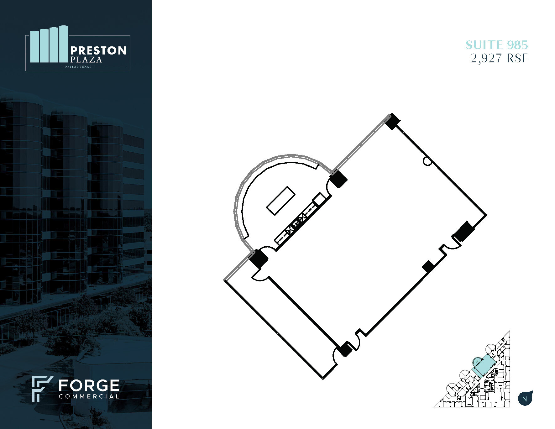 17950 Preston Rd, Dallas, TX for lease Floor Plan- Image 1 of 1