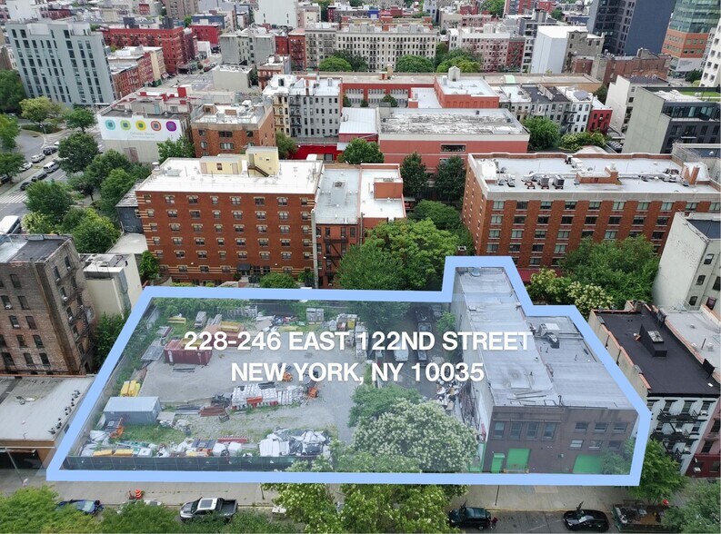 228-246 E 122nd St, New York, NY à vendre - Photo du bâtiment - Image 2 de 4