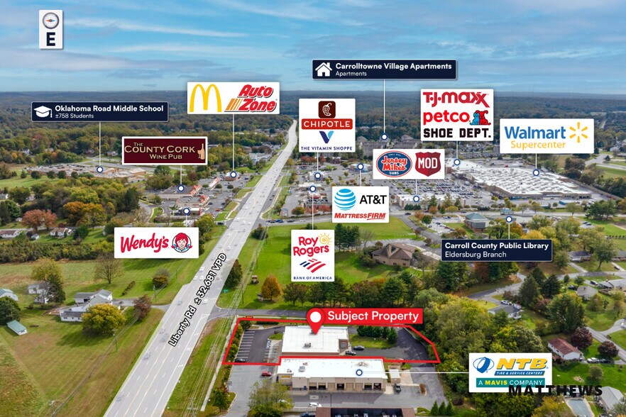 6300 Bonnie Brae, Sykesville, MD à vendre - Photo du bâtiment - Image 3 de 3