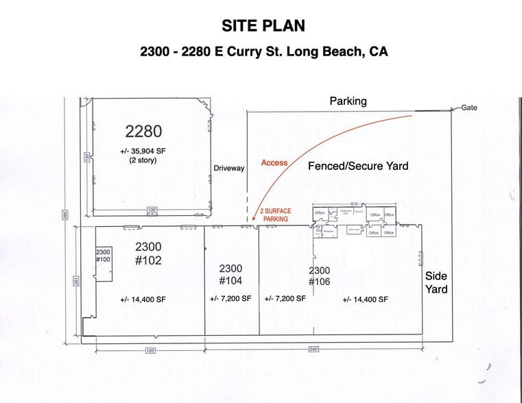 2300 E Curry St, Long Beach, CA for lease - Building Photo - Image 2 of 17