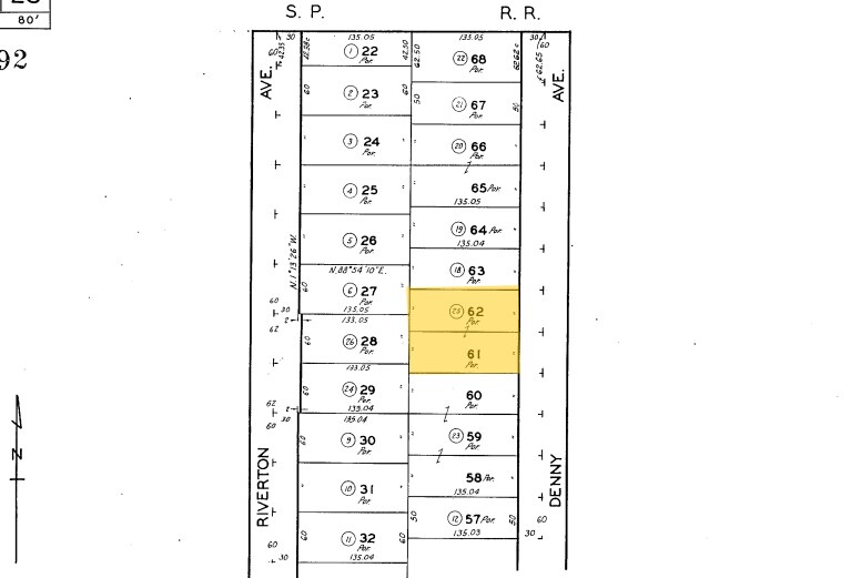 5325 Denny Ave, North Hollywood, CA à vendre - Plan cadastral - Image 3 de 41