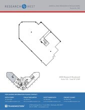 2400 Research Blvd, Rockville, MD à louer Plan d’étage- Image 2 de 2