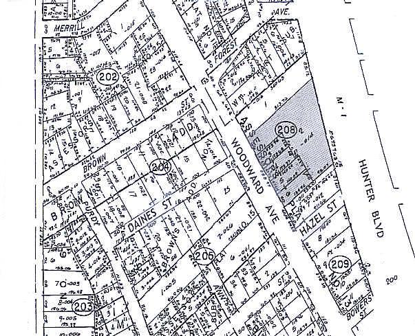 401-411 S Old Woodward Ave, Birmingham, MI à louer - Plan cadastral - Image 3 de 26