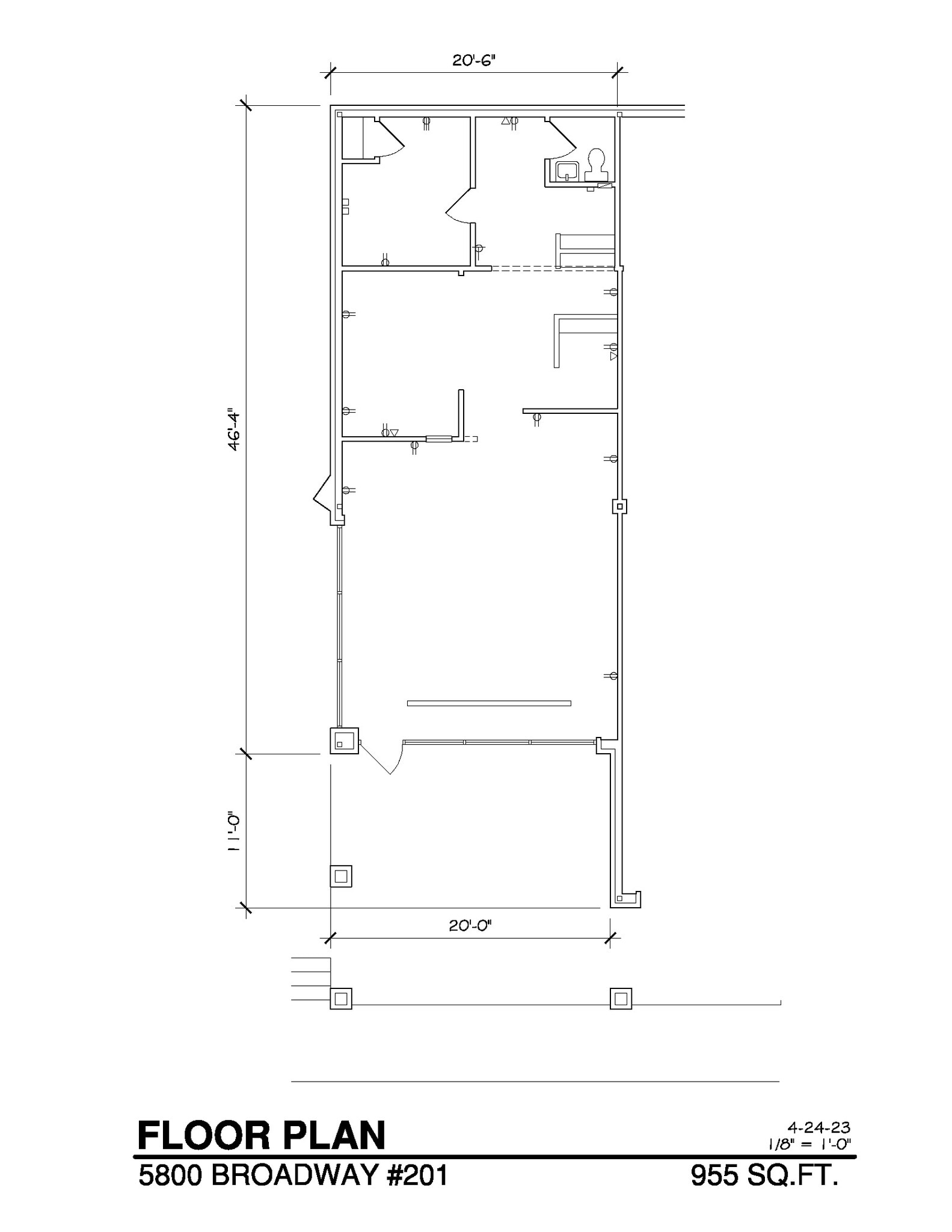 5800 Broadway St, San Antonio, TX à louer Plan d’étage- Image 1 de 1