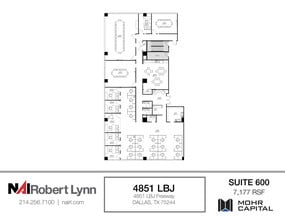 4851 Lyndon B Johnson Fwy, Dallas, TX for lease Floor Plan- Image 1 of 1