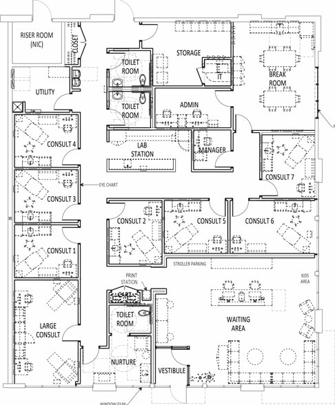 5930 N Port Washington Rd, Glendale, WI for lease - Floor Plan - Image 2 of 6