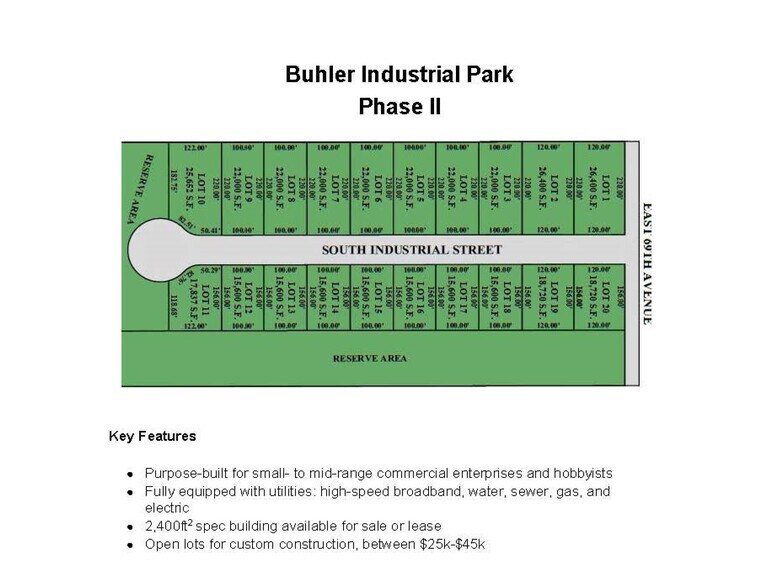 00000 Industrial Road park, Buhler, KS à vendre - Photo du bâtiment - Image 3 de 5