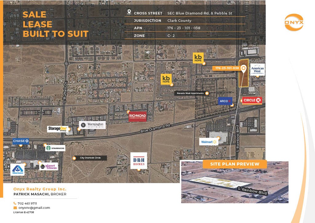 Rainbow Pebble, Las Vegas, NV à vendre Photo du bâtiment- Image 1 de 3