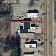 4561 Elvis Presley Blvd, Memphis, TN - AERIAL  map view
