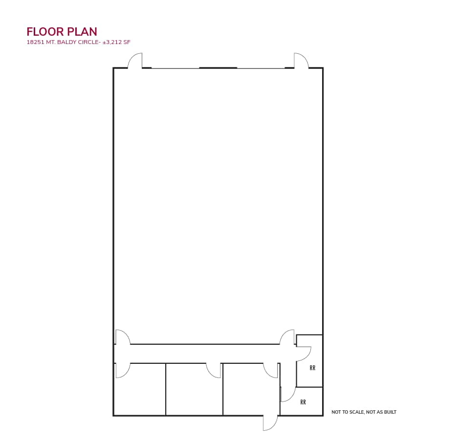 18231-18259 Mount Baldy Cir, Fountain Valley, CA à louer Plan d’étage- Image 1 de 1