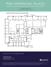 3399 PGA Blvd, Palm Beach Gardens, FL for lease Floor Plan- Image 2 of 6