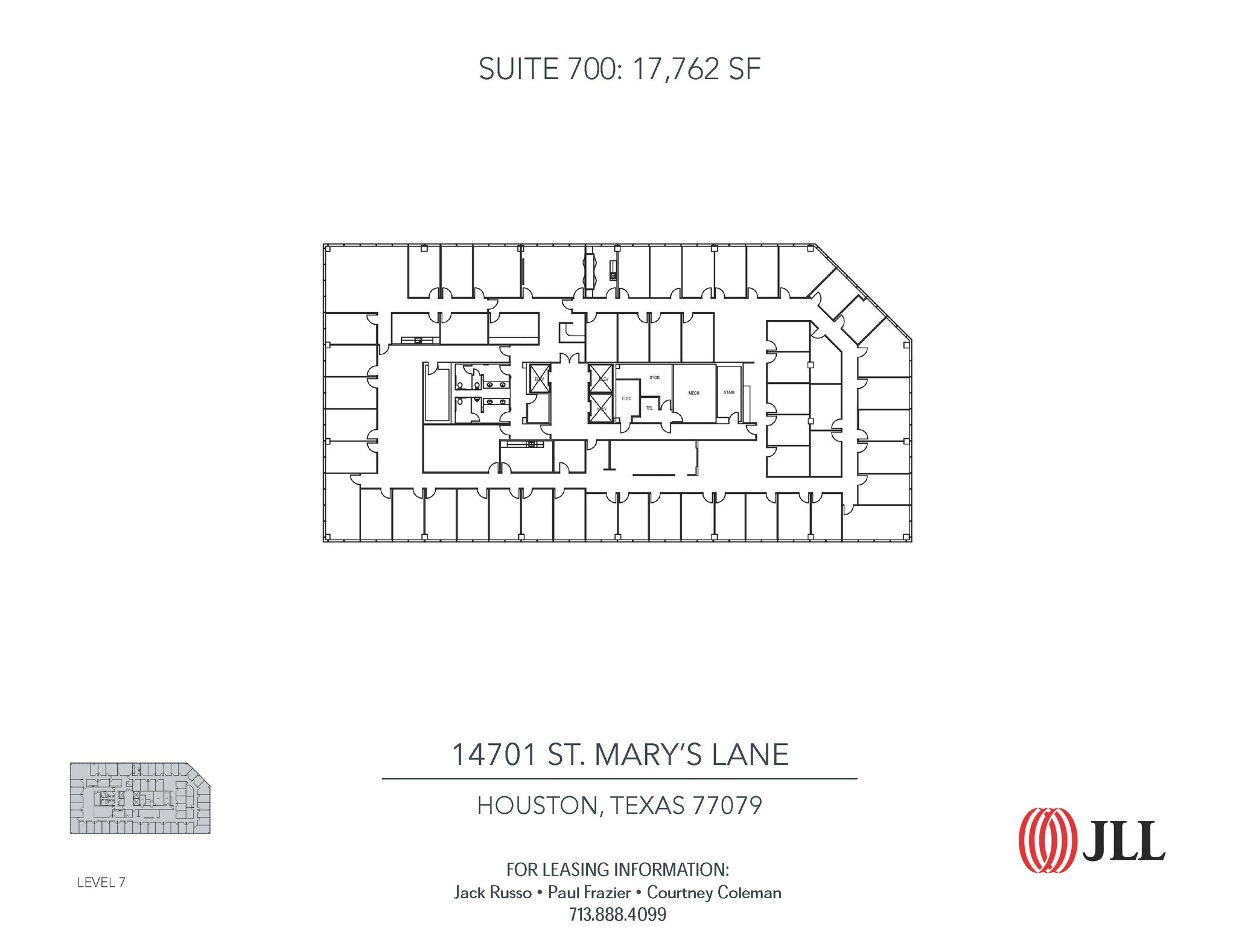 14701 St. Marys Ln, Houston, TX for lease Floor Plan- Image 1 of 1
