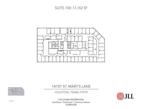 14701 St. Marys Ln, Houston, TX for lease Floor Plan- Image 1 of 1