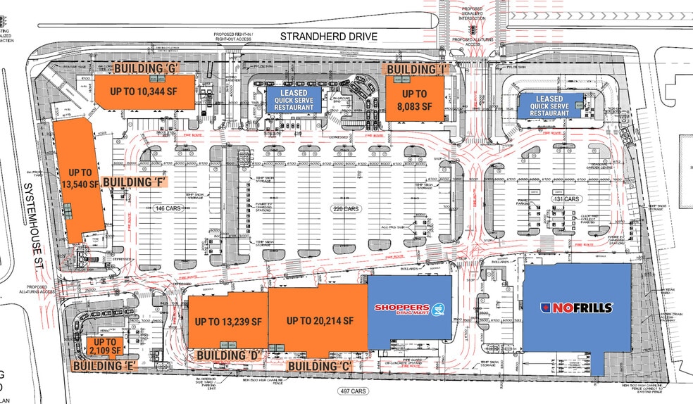 4175 Strandherd Drive, Nepean, ON for lease - Site Plan - Image 3 of 3