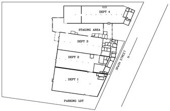 600 N Irwin St, Dayton, OH for lease Floor Plan- Image 1 of 1